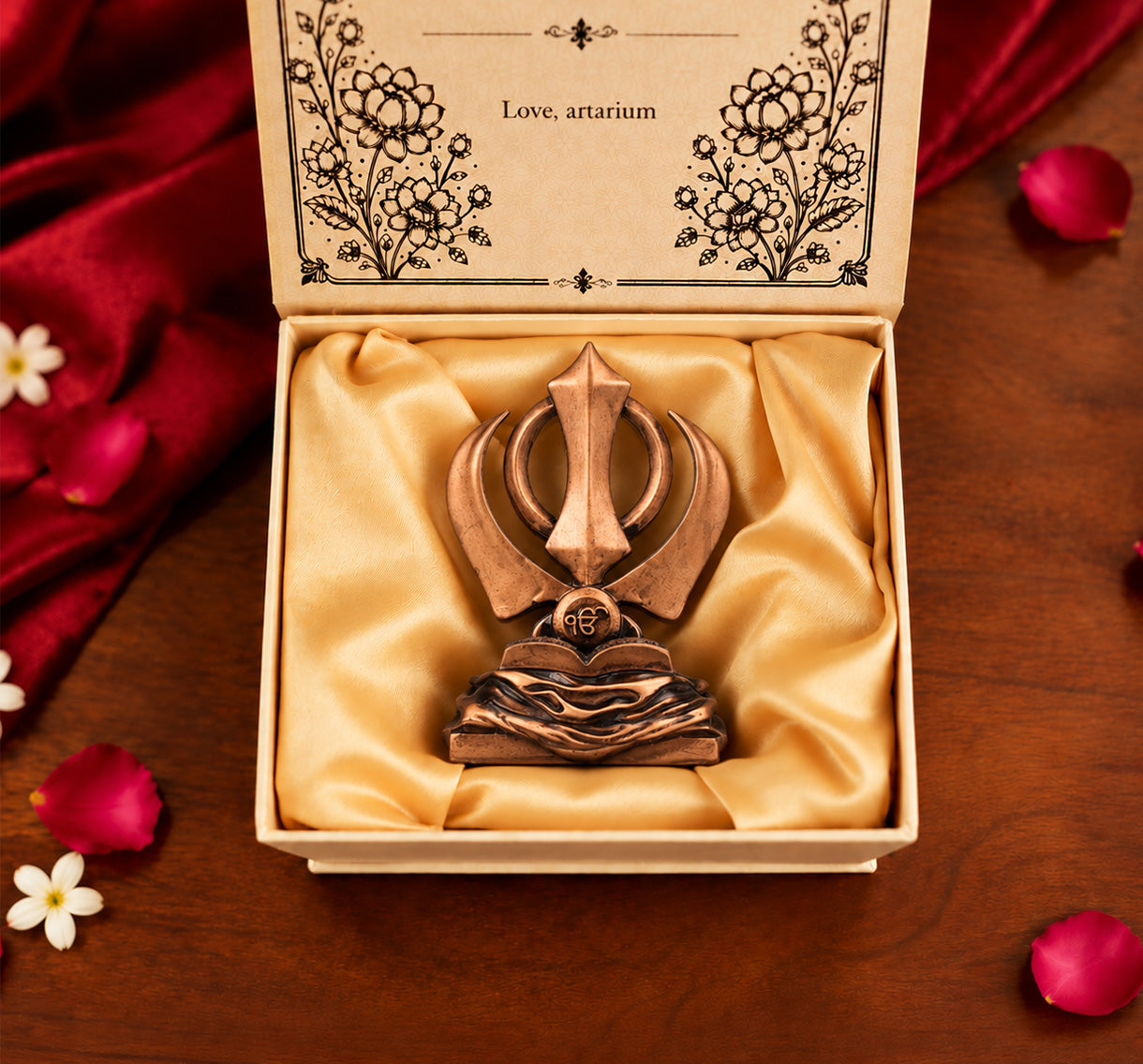 Khanda Sahib With Premium Packaging
